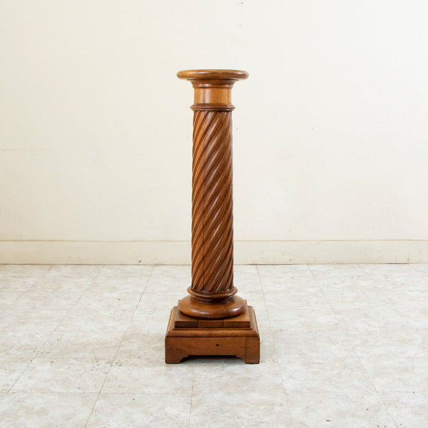 Walnut Pedestal
