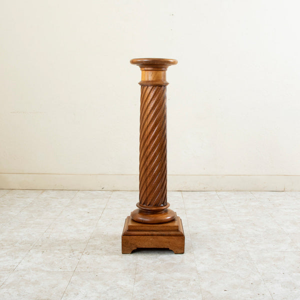 Walnut Pedestal
