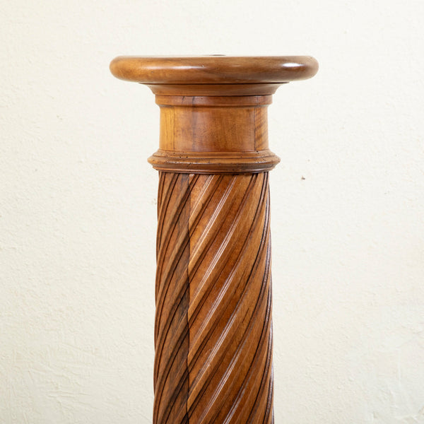 Walnut Pedestal