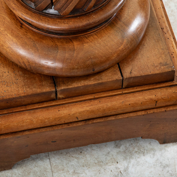 Walnut Pedestal