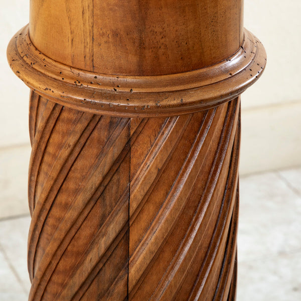 Walnut Pedestal