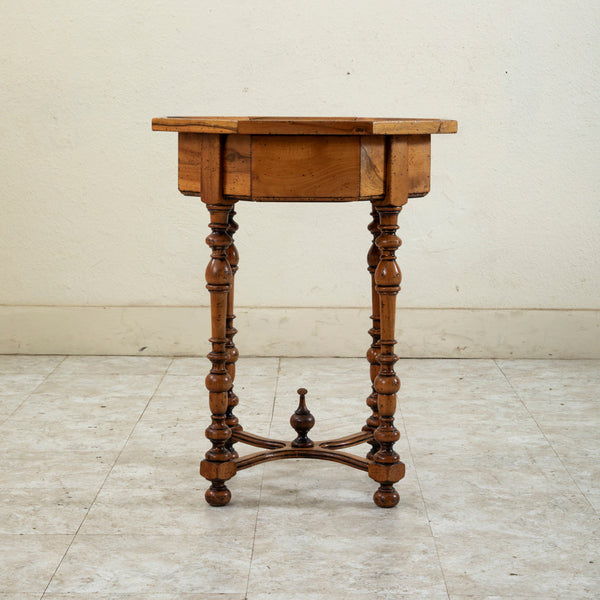 Walnut Octagonal Table