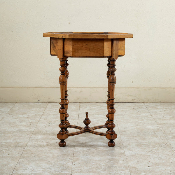 Walnut Octagonal Table