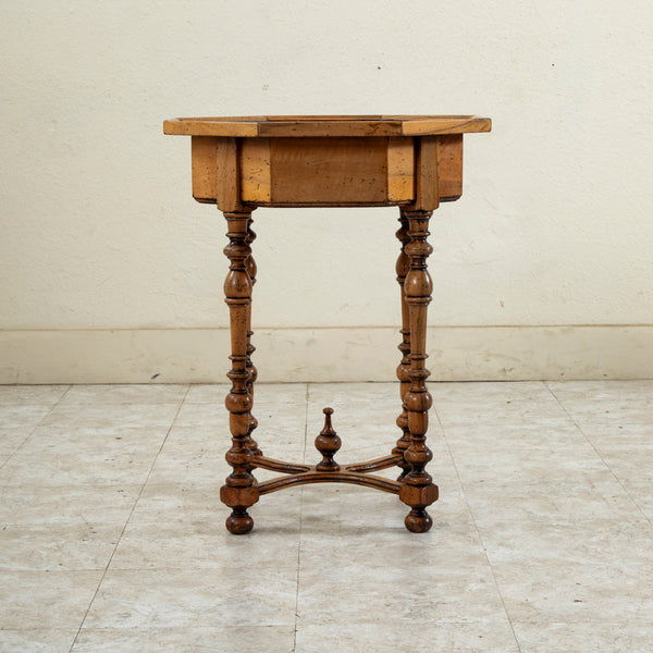 Walnut Octagonal Table
