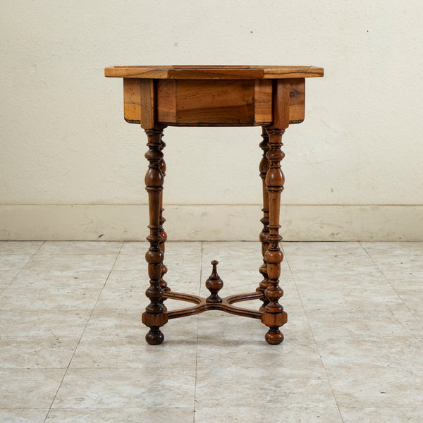 Walnut Octagonal Table
