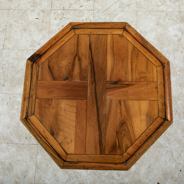 Walnut Octagonal Table