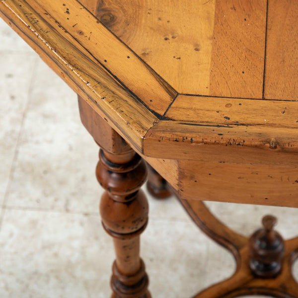 Walnut Octagonal Table