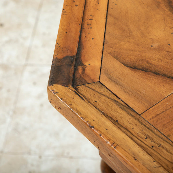 Walnut Octagonal Table