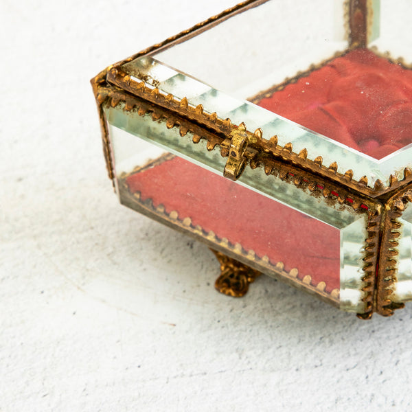 Bronze and Crystal Box
