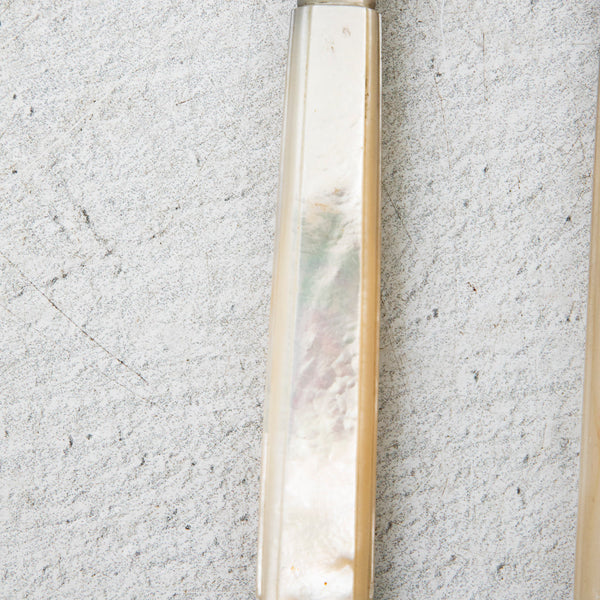 Napoleon III Silver Knife Set