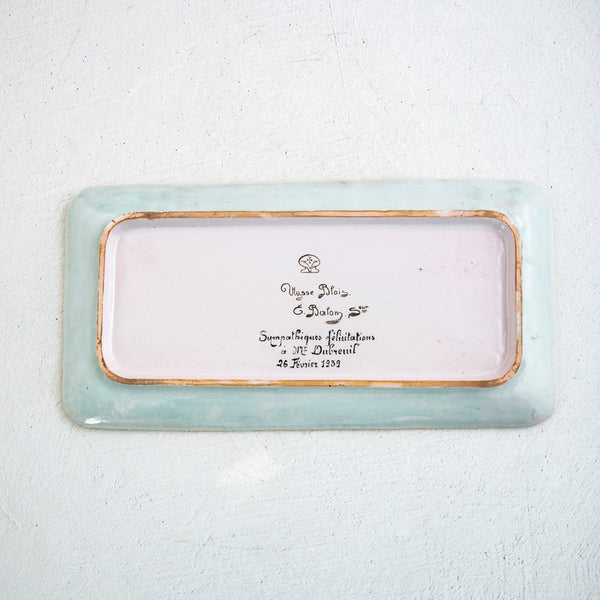 Faience de Blois Tray