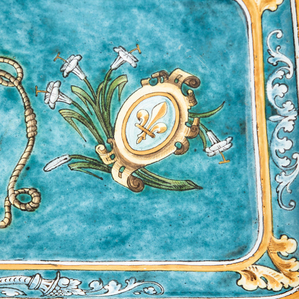 Faience de Blois Tray
