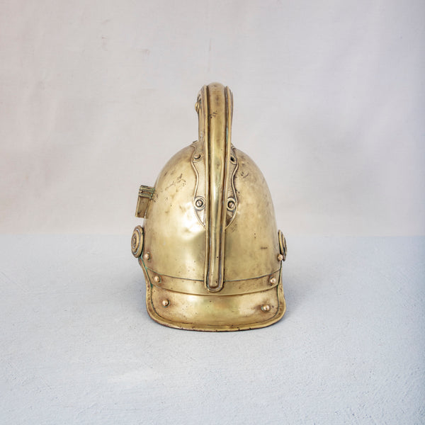 Brass Fireman's Helmet