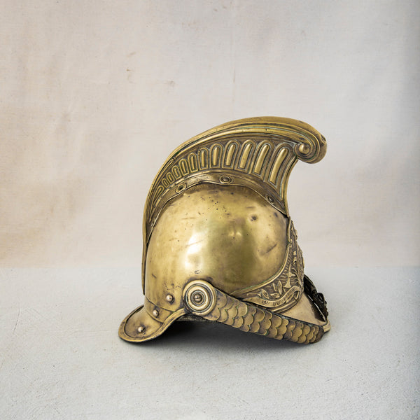 Brass Fireman's Helmet