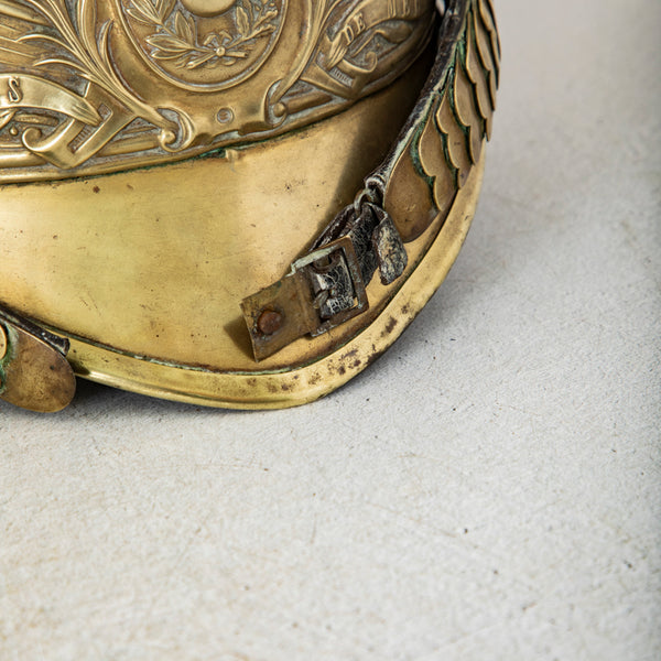 Brass Fireman's Helmet