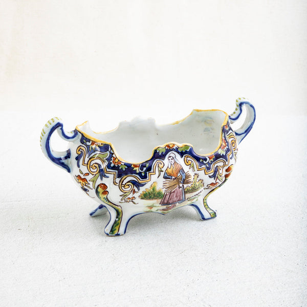 Faience de Rouen Jardiniere