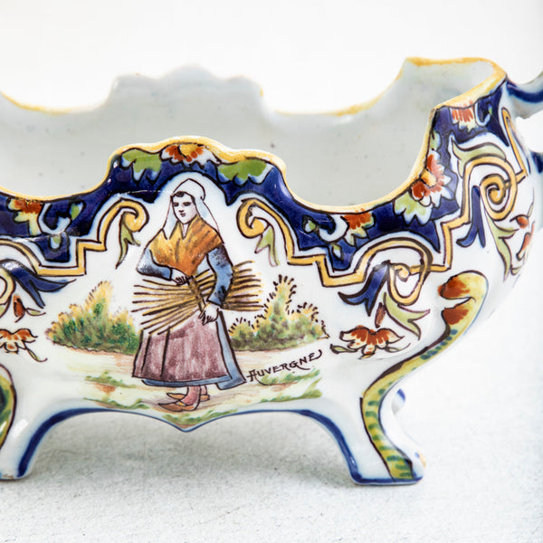Faience de Rouen Jardiniere