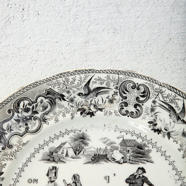 Set of Eight Rebus Plates