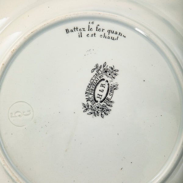 Set of Eight Rebus Plates