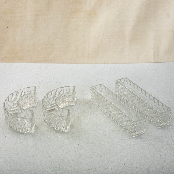 Glass Surtout de Table