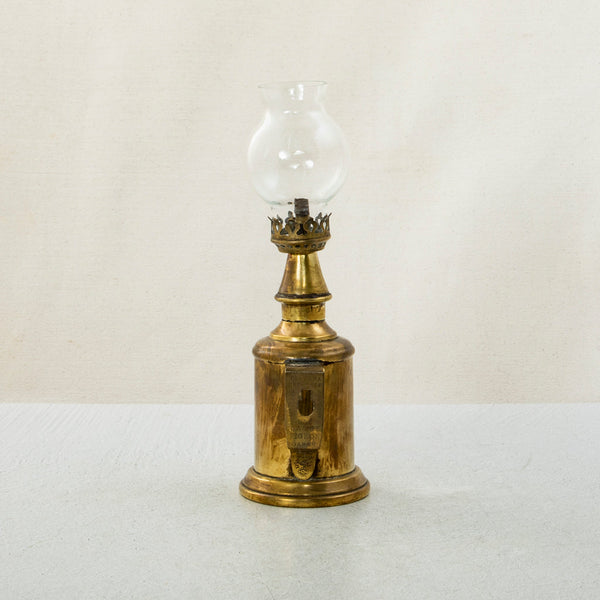 Brass Lampe Pigeon
