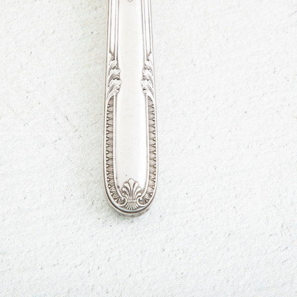 Silver and Gold Serving Spoon