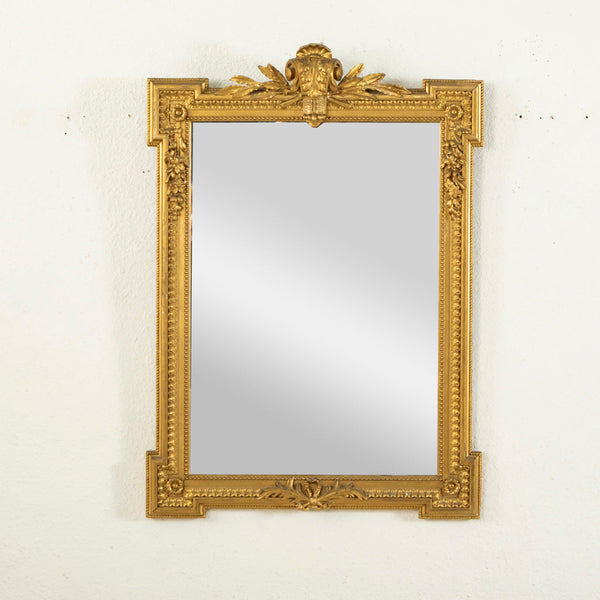 Louis XVI Gilt Wood Mirror