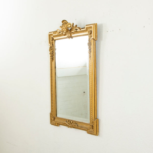 Louis XVI Gilt Wood Mirror