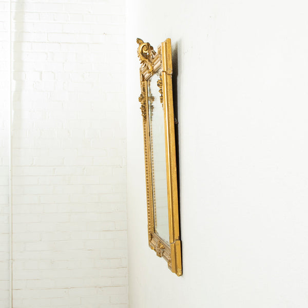 Louis XVI Gilt Wood Mirror