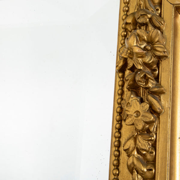 Louis XVI Gilt Wood Mirror