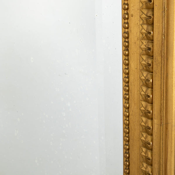 Louis XVI Gilt Wood Mirror