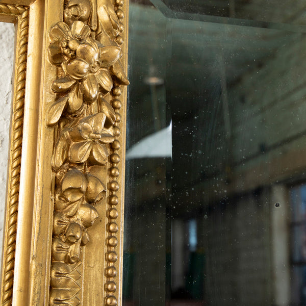 Louis XVI Gilt Wood Mirror