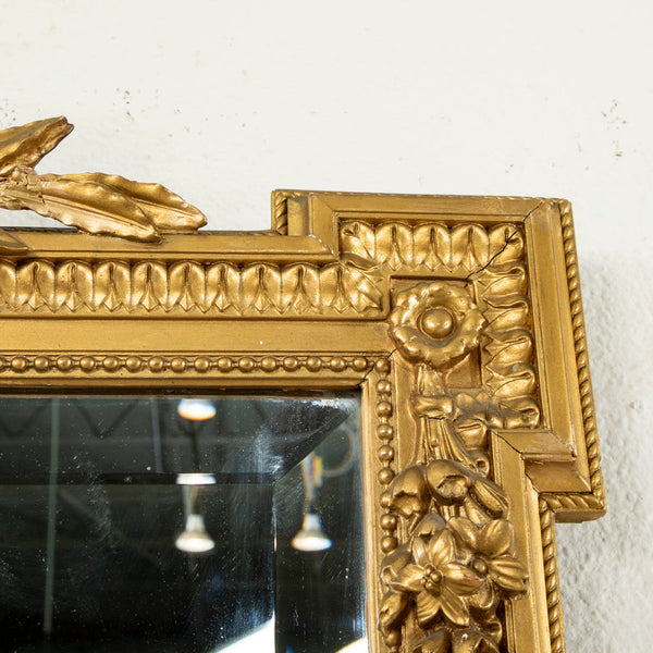 Louis XVI Gilt Wood Mirror