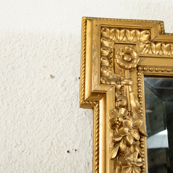 Louis XVI Gilt Wood Mirror