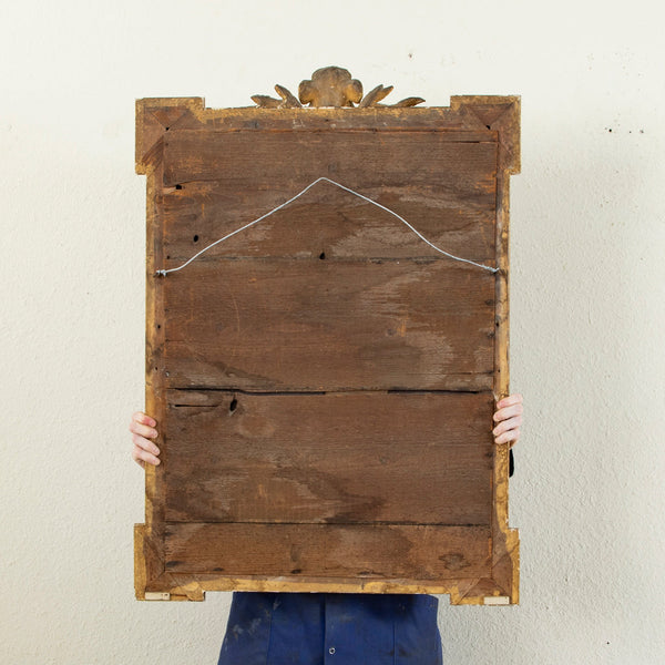 Louis XVI Gilt Wood Mirror