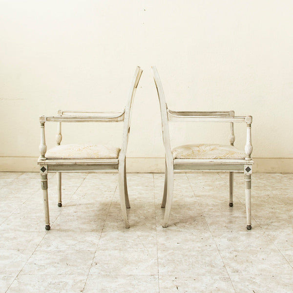 Pair of Directoire Armchairs