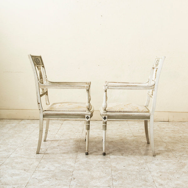 Pair of Directoire Armchairs
