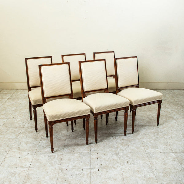 Set of Six Louis XVI Chairs