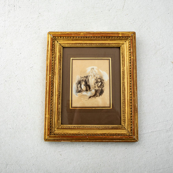 Pair of Gouache Paintings