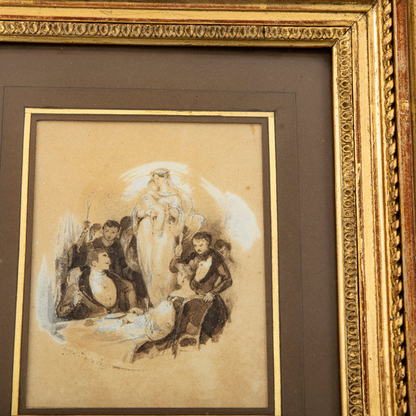 Pair of Gouache Paintings