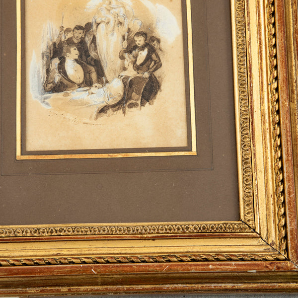 Pair of Gouache Paintings