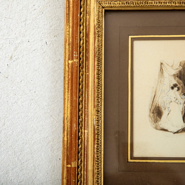 Pair of Gouache Paintings