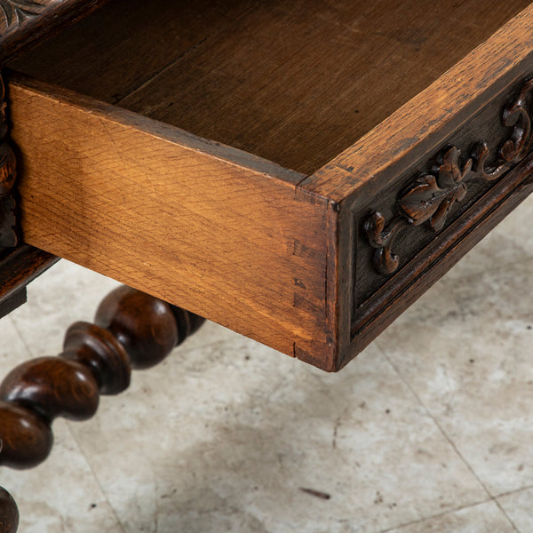 Louis XIII Oak Desk