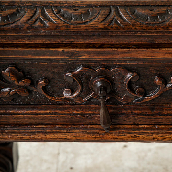 Louis XIII Oak Desk