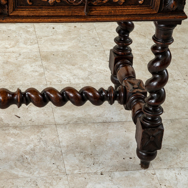 Louis XIII Oak Desk