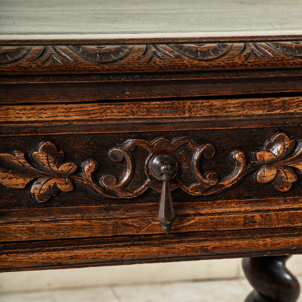 Louis XIII Oak Desk