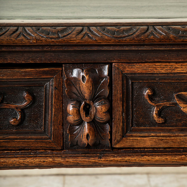 Louis XIII Oak Desk