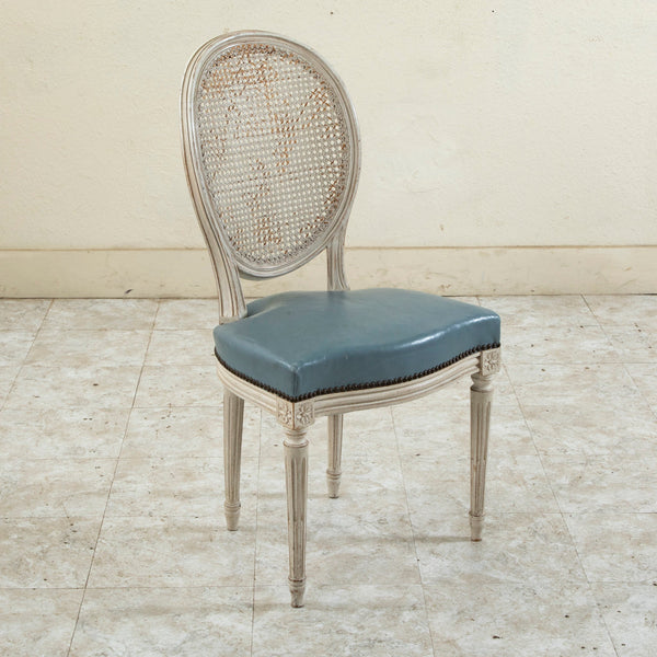 Eight Medallion Back Chairs