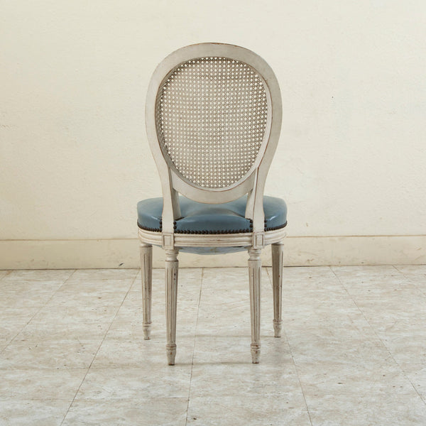 Eight Medallion Back Chairs