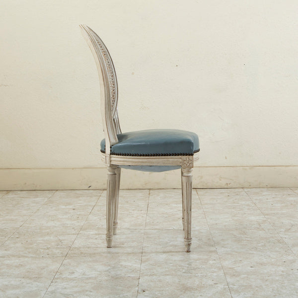 Eight Medallion Back Chairs